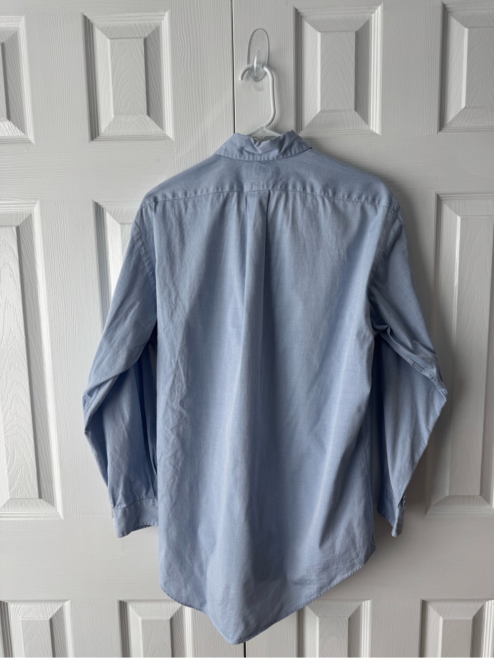 Polo Ralph Lauren Yarmouth Light Blue  Pinpoint Oxford Dress Shirt 15 32 Vtg
